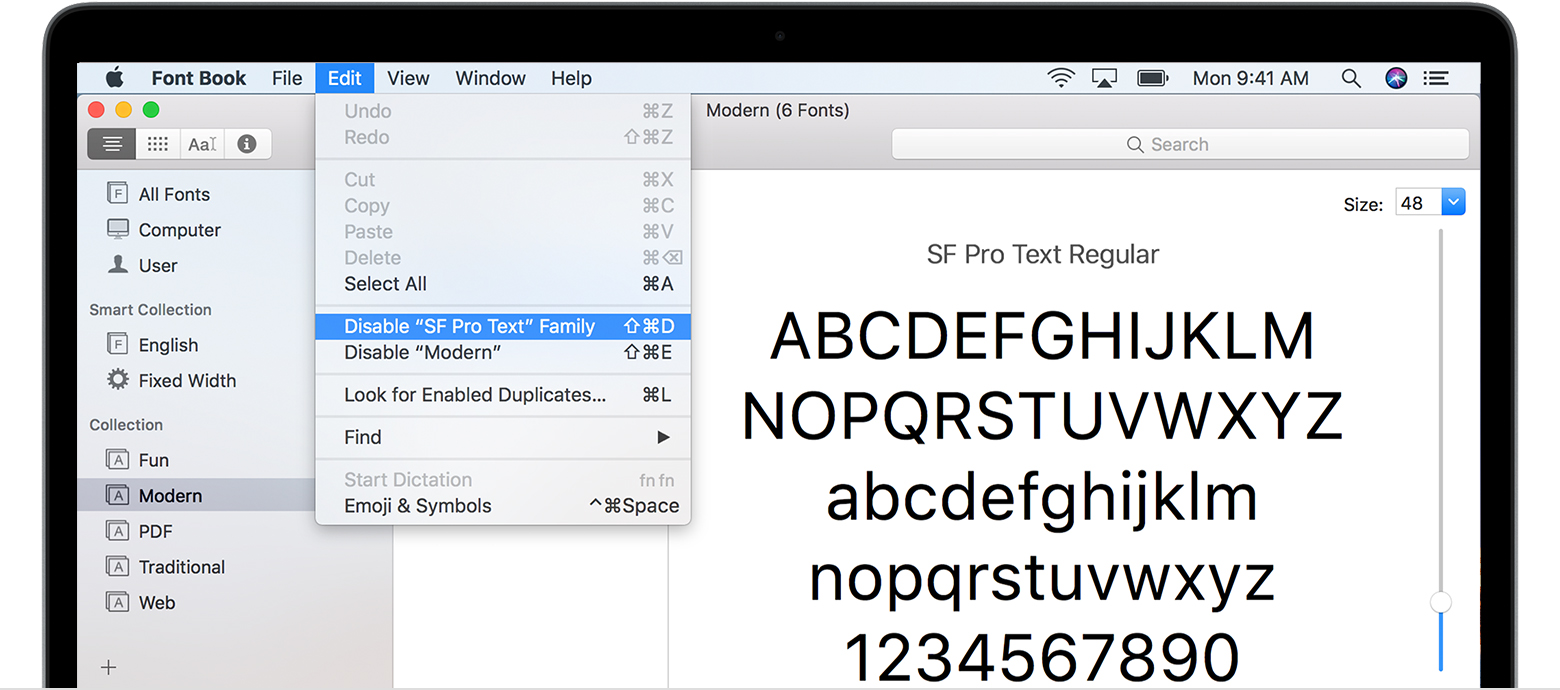 How to download font to macbook pro
